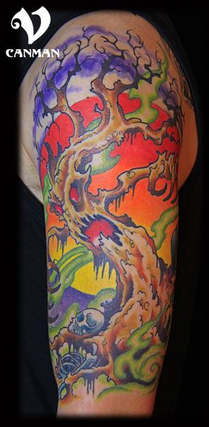 tattoos/ - Halloween tree - 122467